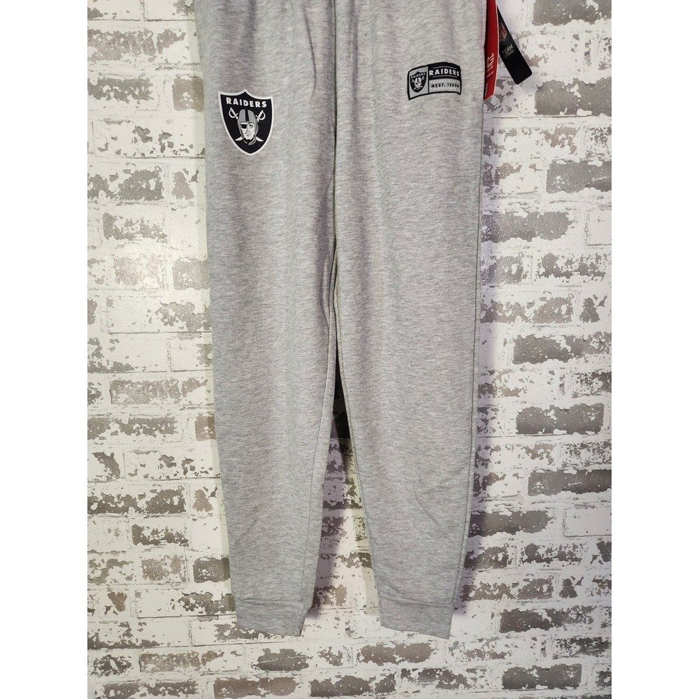 Forever 21 Joggers Womens M Gray Las Vegas Raiders NFL Activewear Lounge Comfort